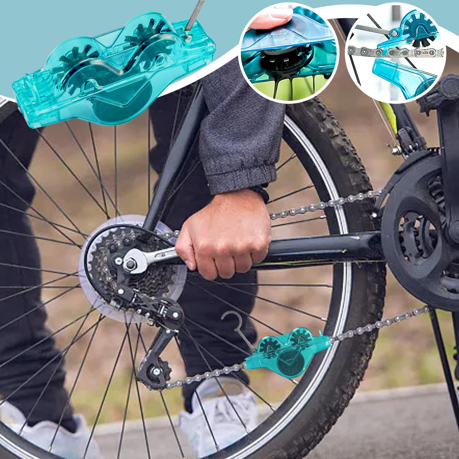 Cycling Gear Women - Очиститель велосипедной цепи с щетками на