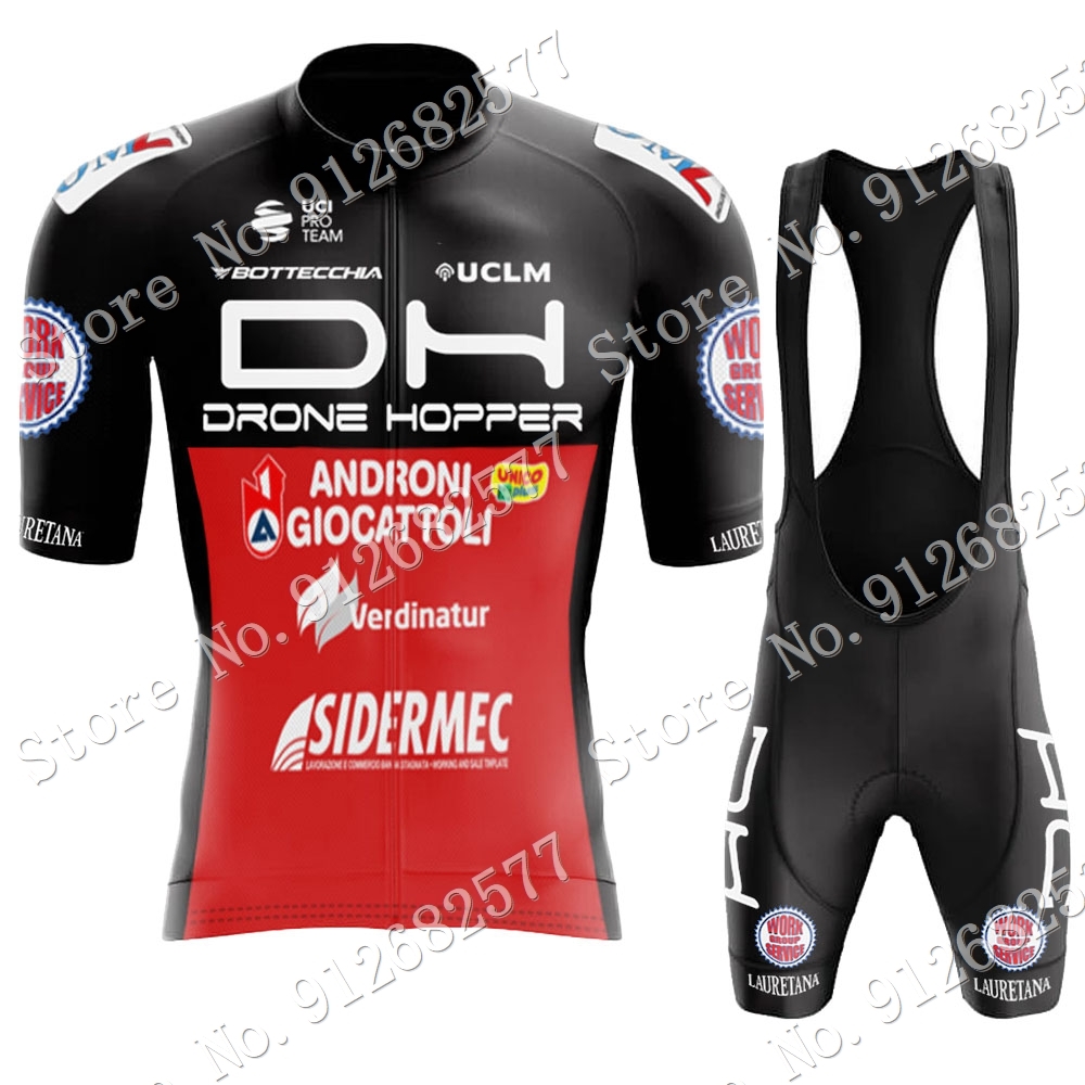 Cycling Bib Shorts - 2023 профессиональная команда ANDRONI игрушек, комплект