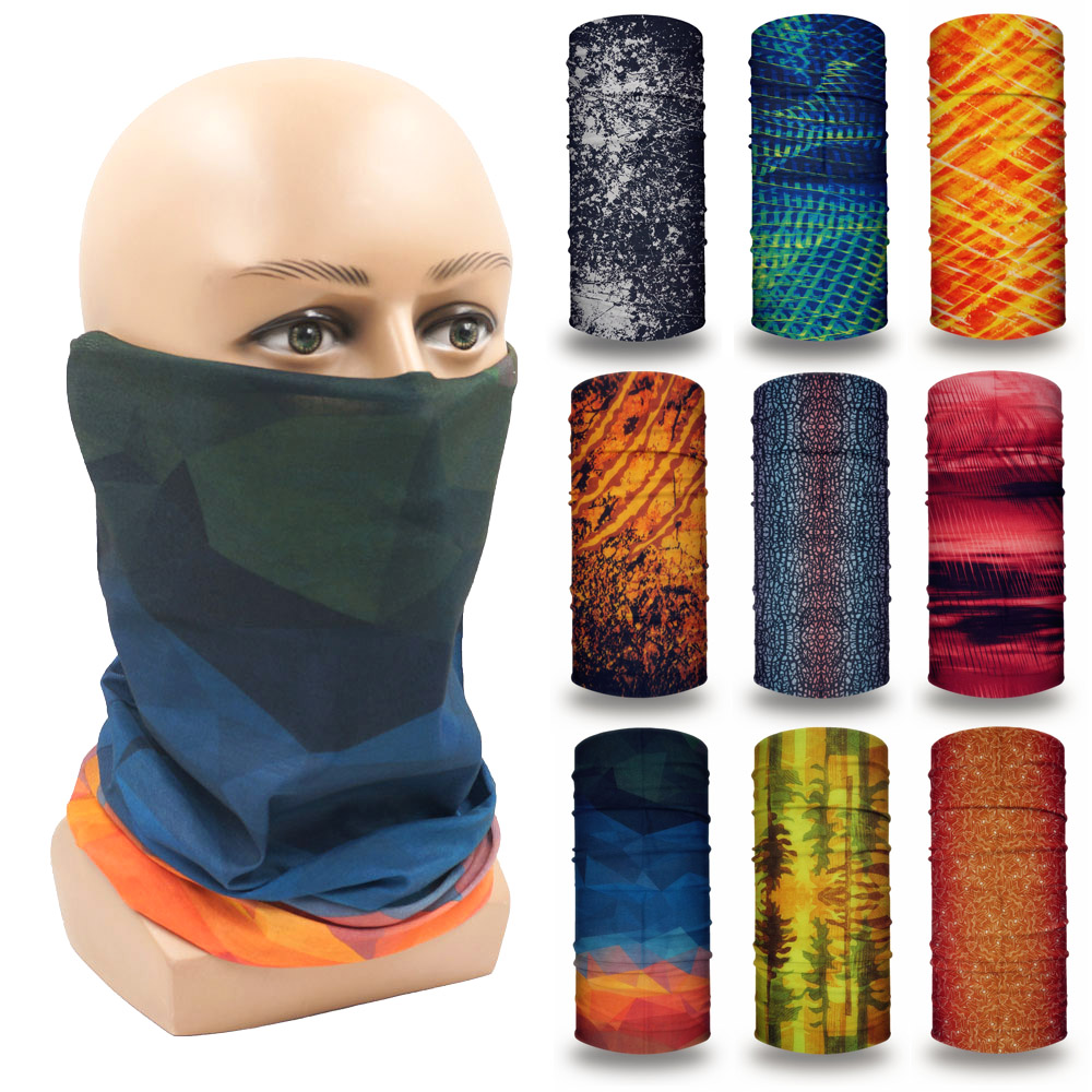 Cycling Gear Women - Бандана для волос с яркими принтами,