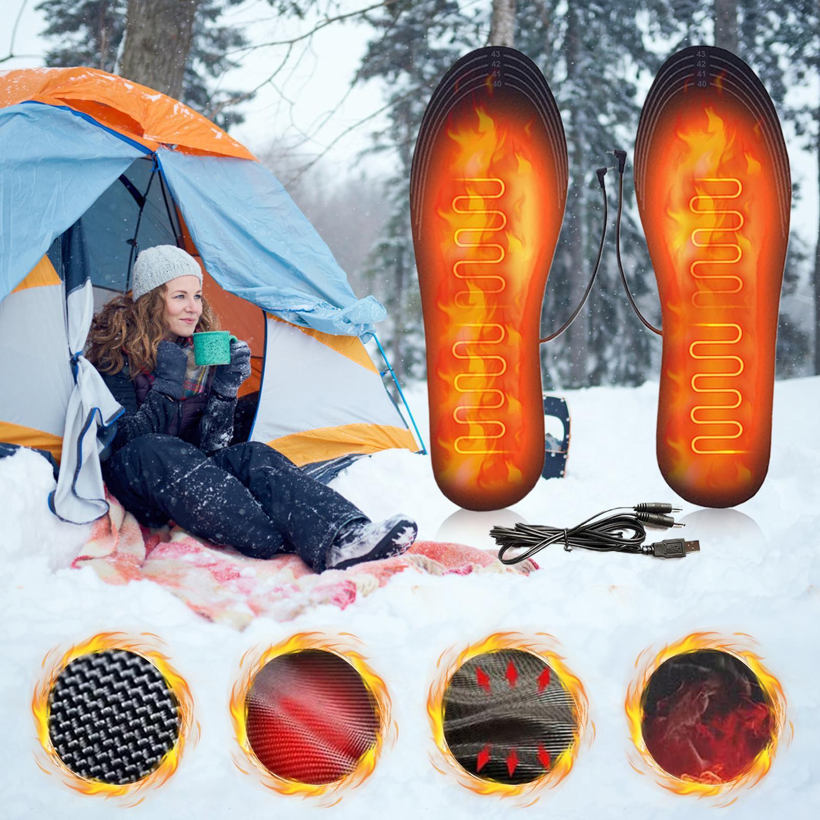 USB-нагревательные стельки, ре – обзор и цена Cycling Shoe Insoles