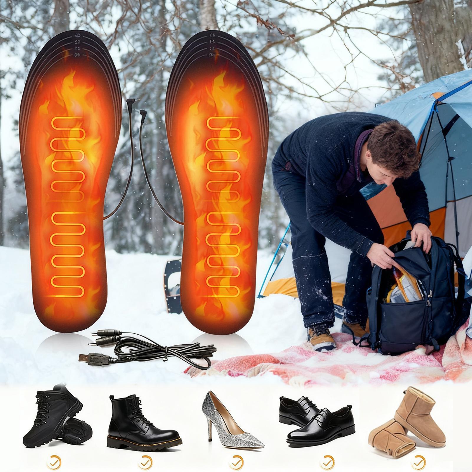 USB-нагревательные стельки, ре – обзор и цена Cycling Shoe Insoles