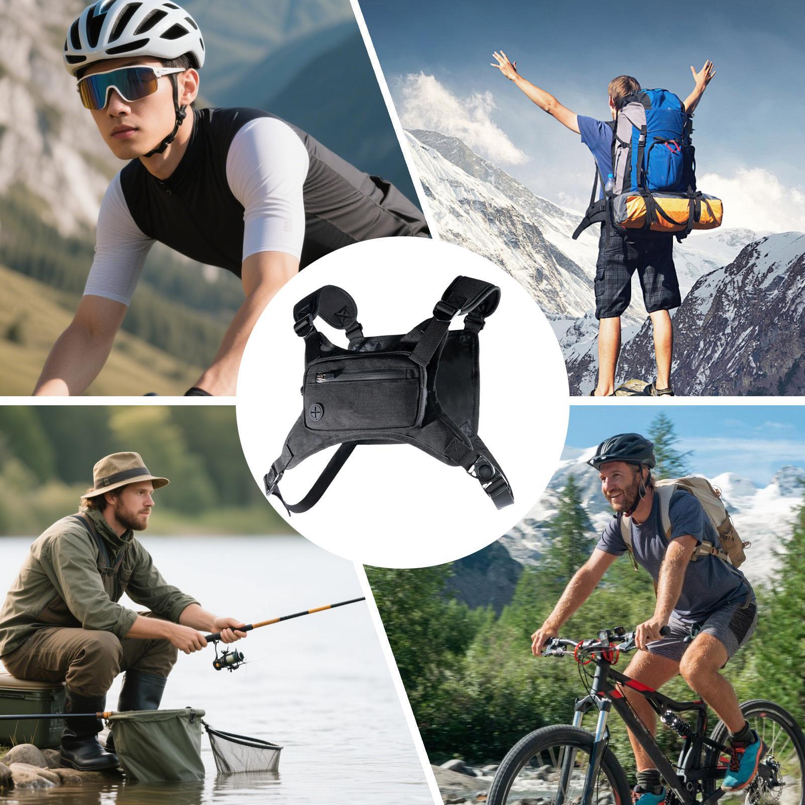 Нагрудный рюкзак для бега, пох – обзор и цена Cycling Gear Women