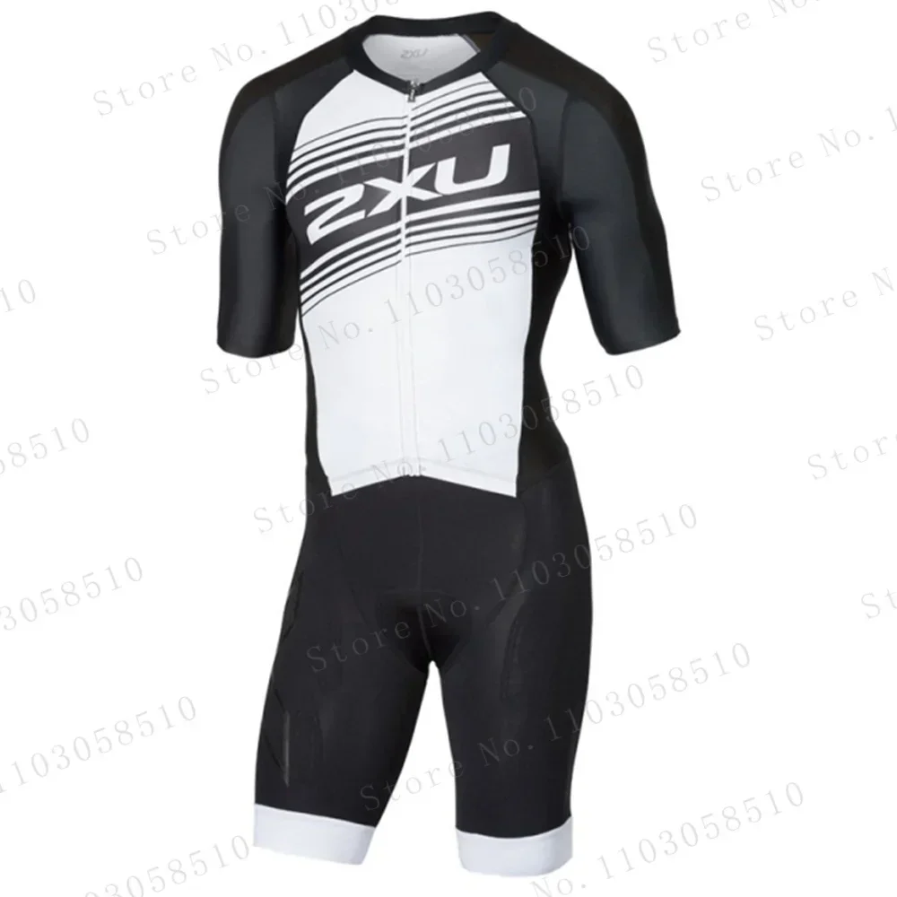 Zxuful черно-белый костюм для  – обзор и цена Triathlon Cycling Kit