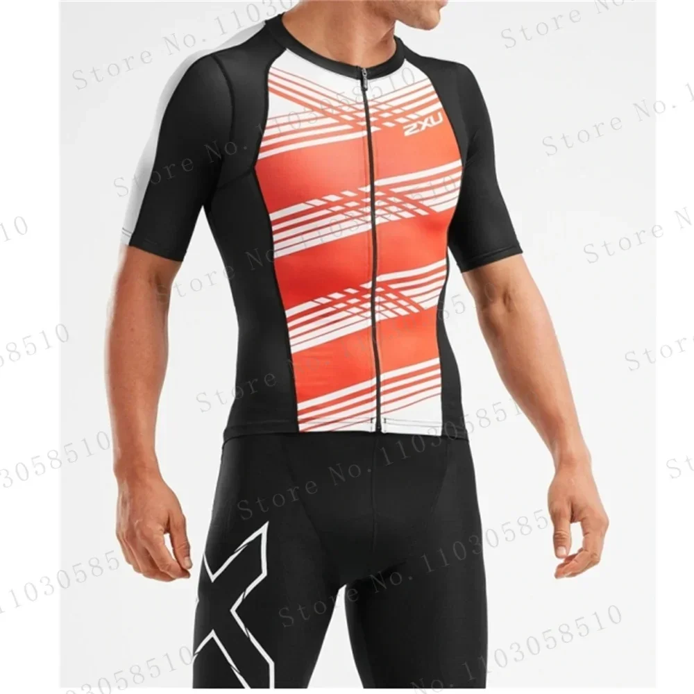 Zxuful черно-белый костюм для  – обзор и цена Triathlon Cycling Kit